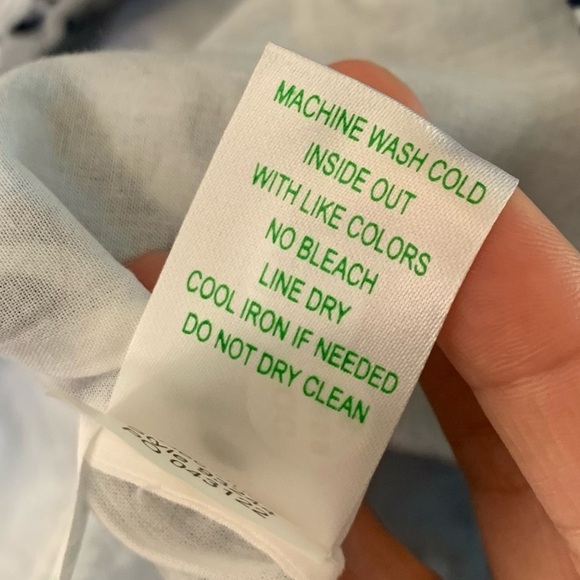 NEW Lilly Pulitzer Brooke Tunic Dress Hippy Hippy Shake Embroidered Pattern Blue - Picture 6 of 9